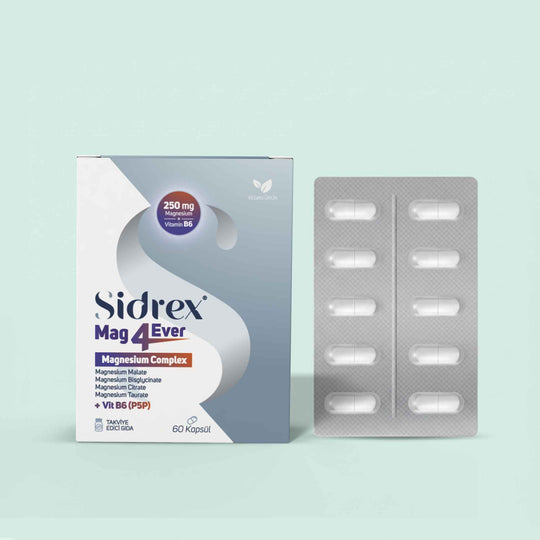 Mag4Ever | Magnezyum ve Vitamin B6 içeren Takviye Edici Gıda