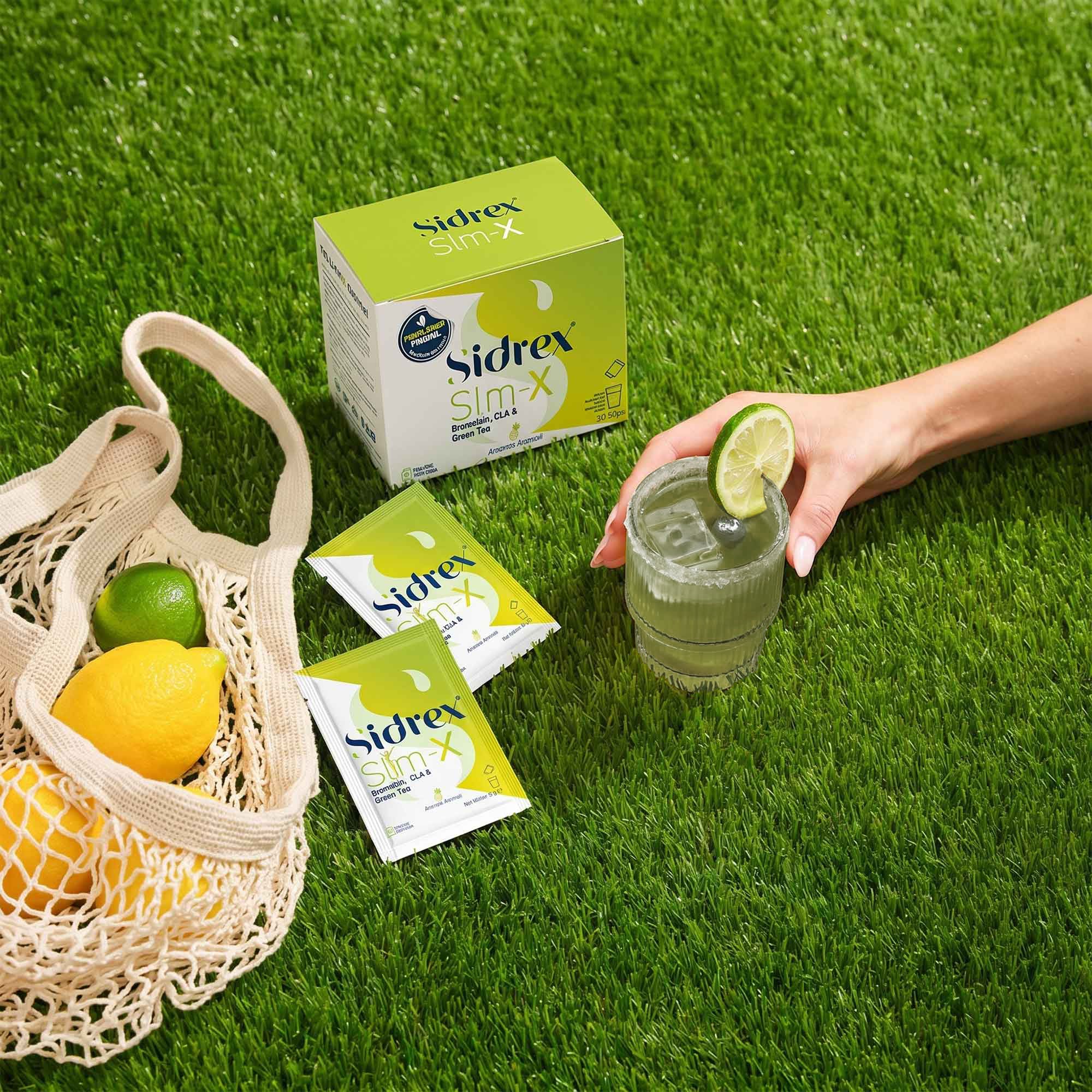 Slm-X Bromelain Yeşil Çay Ekstresiyle Kilo Kontrolüne Destek - Sidrex